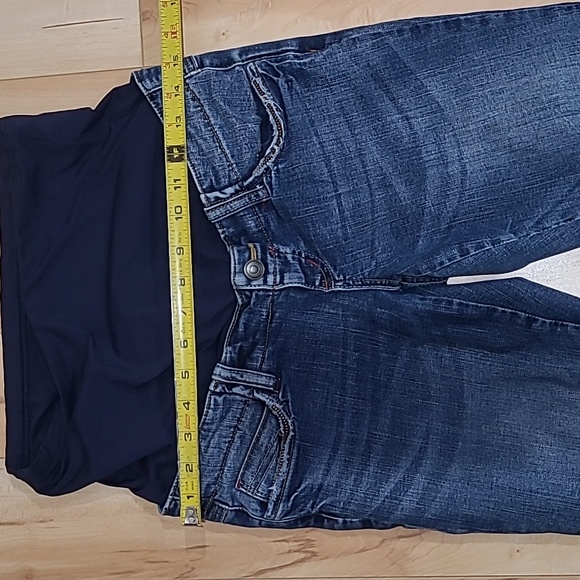 Thyme maternity women's size small blue jeans - Picture 5 of 6
